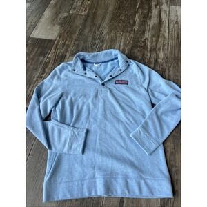 Vineyard‎ Vines Shep Shirt Girl's XL (18) Long Sleeve Snap Pullover Sweatshirt